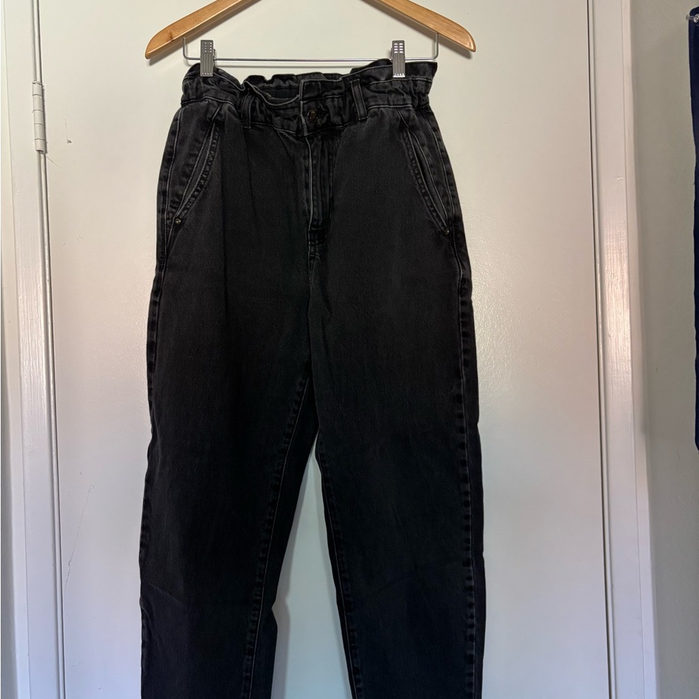 Zara Charcoal Denim Pants